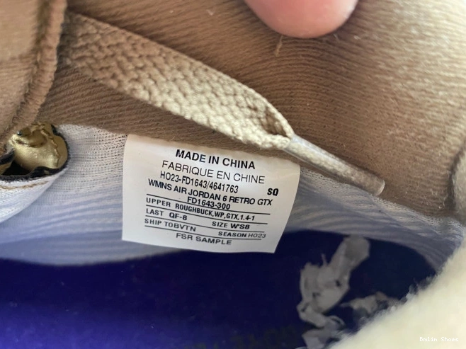 Bmlin Shoes Kelp Air Gore-Tex WMNS 6 Brown FD1643-300 Jordan 0803